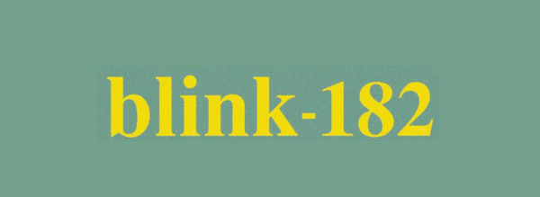 Blink 182 Font