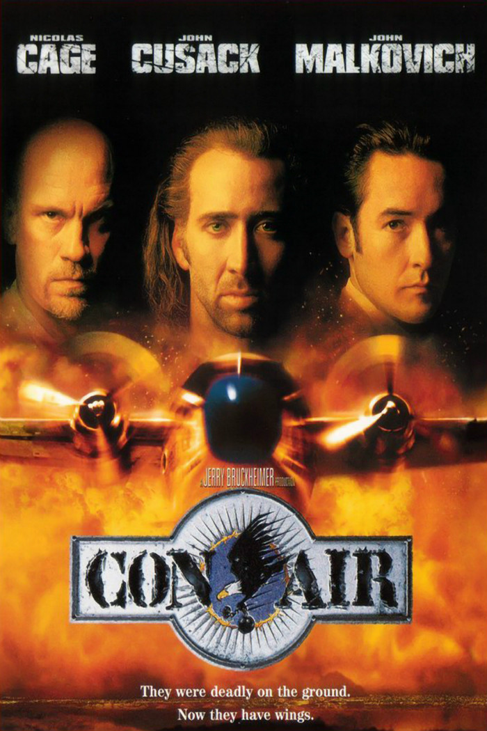 Con Air (film) Font