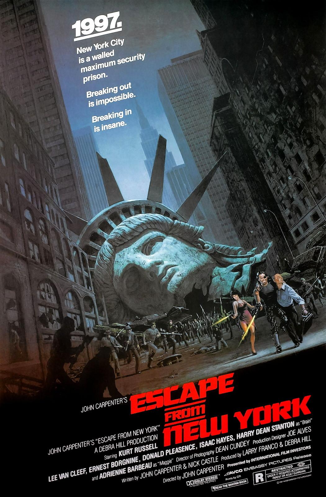 Escape from New York Font