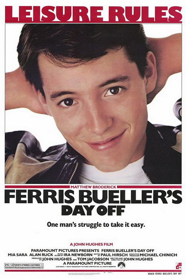Ferris Bueller’s Day Off Font