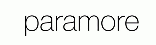 Paramore Font