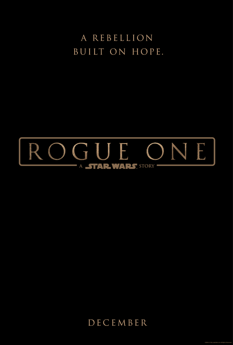 Rogue One (film) Font