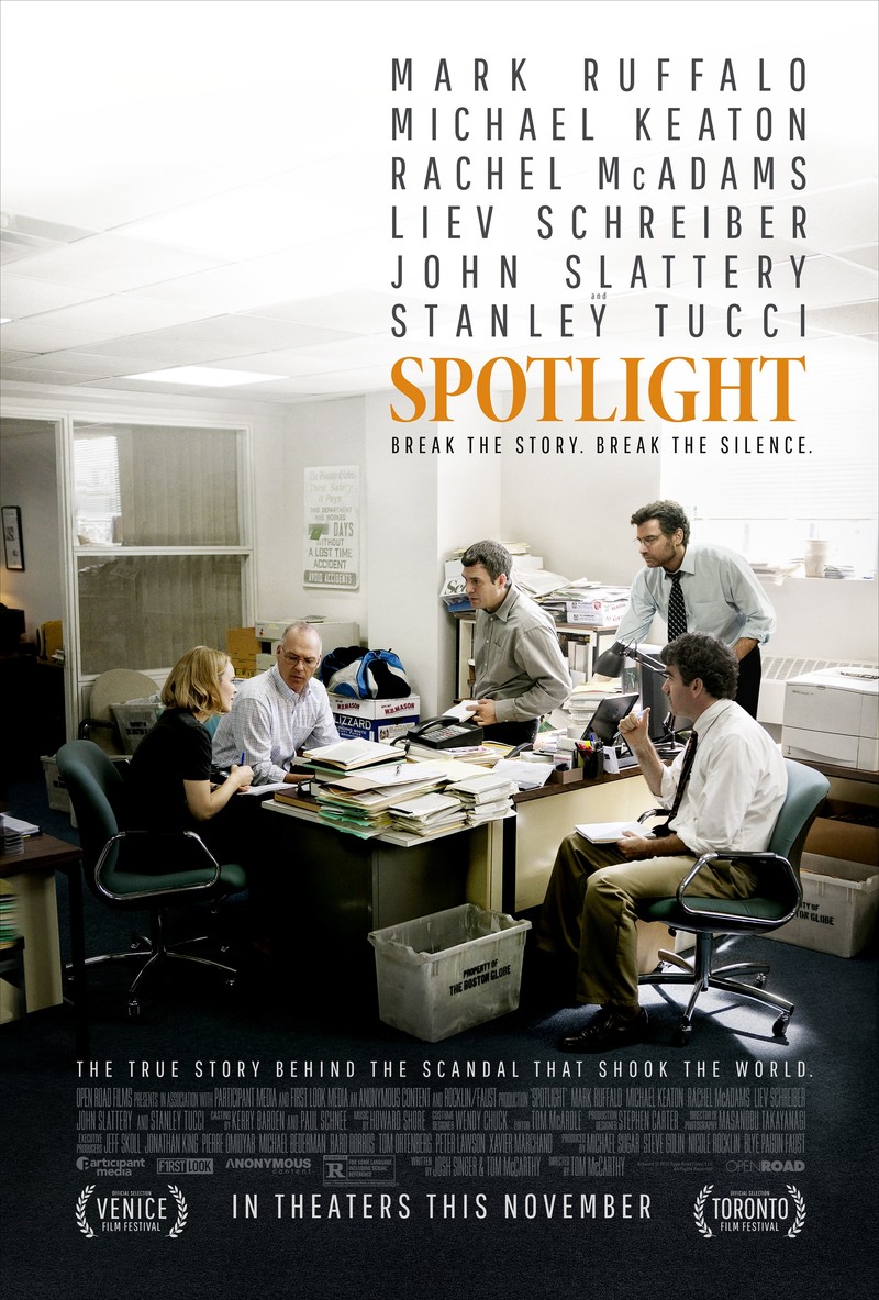 Spotlight (film) Font