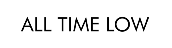 All Time Low Font