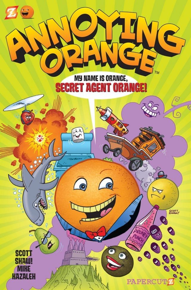 The Annoying Orange (web series) Font