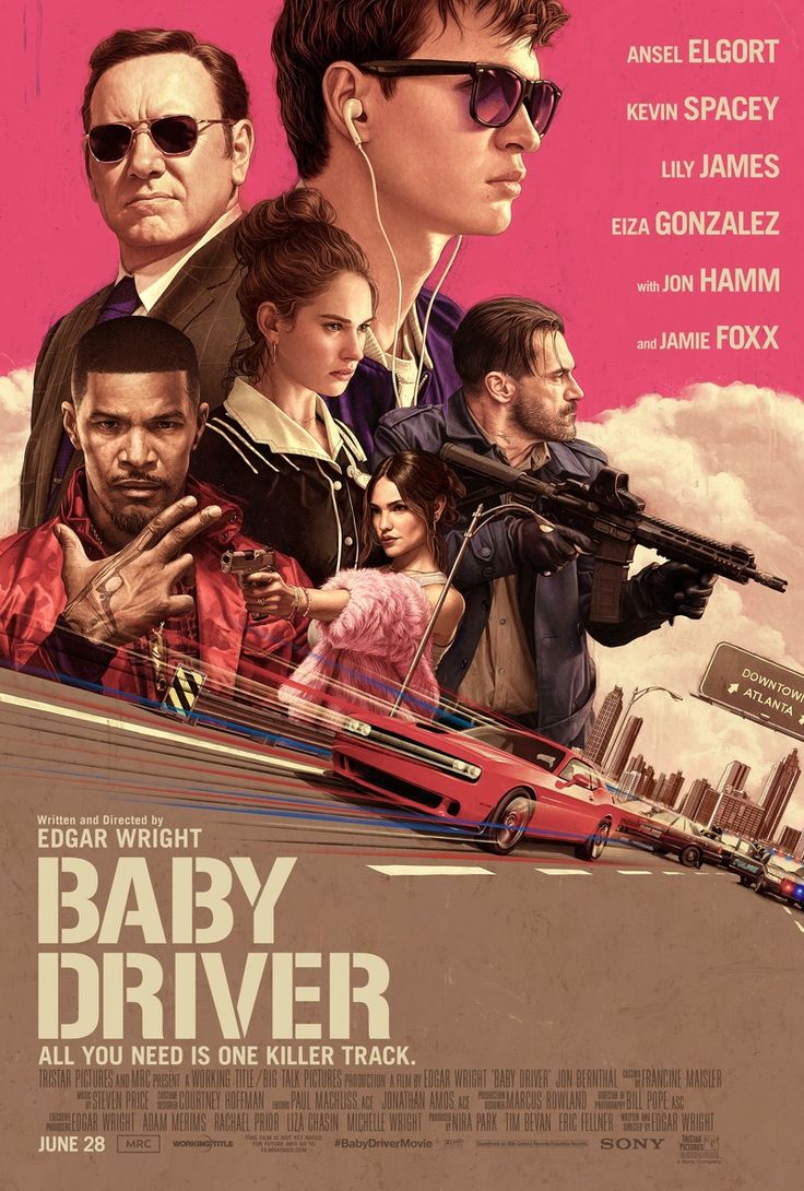 Baby Driver (film) Font
