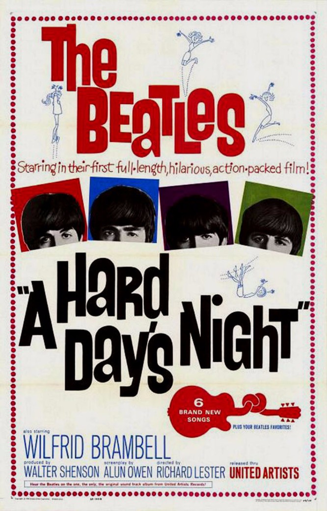 A Hard Day’s Night Font