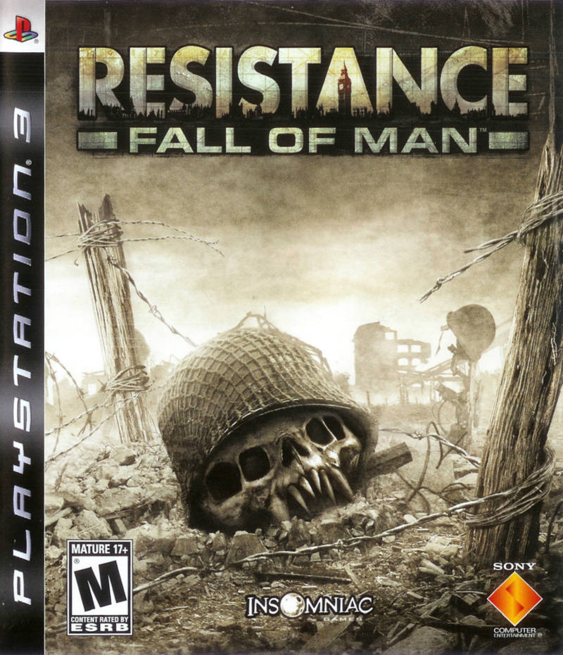 Resistance Fall of Man Font