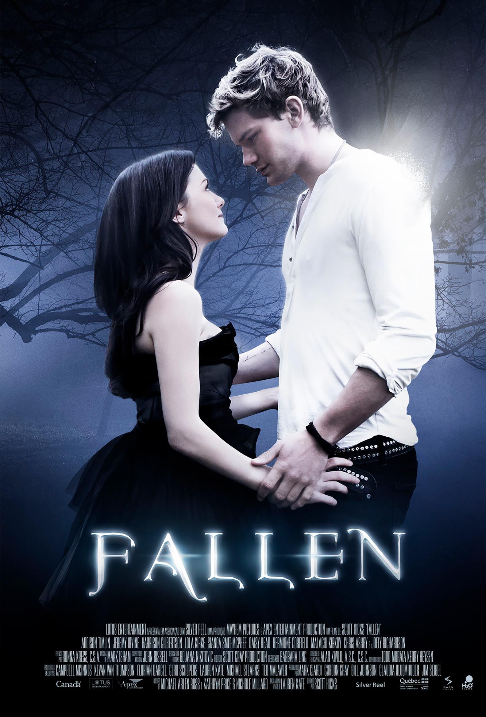 Fallen (film) font