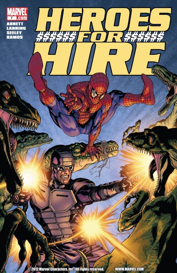 Heroes for Hire Font