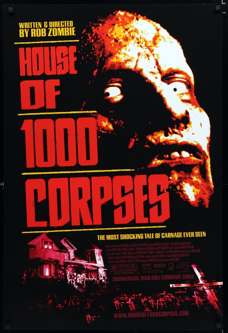 House of 1000 Corpses Font