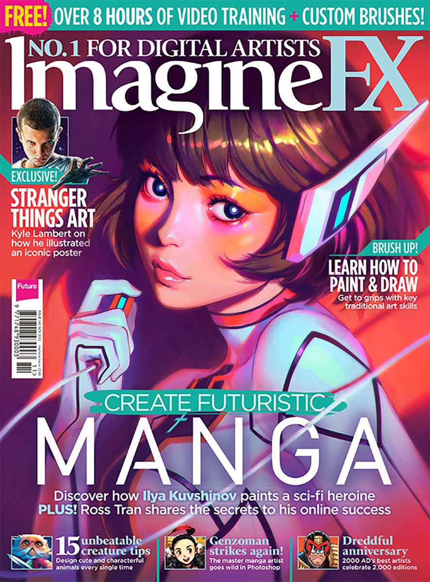 ImagineFX (magazine) Font