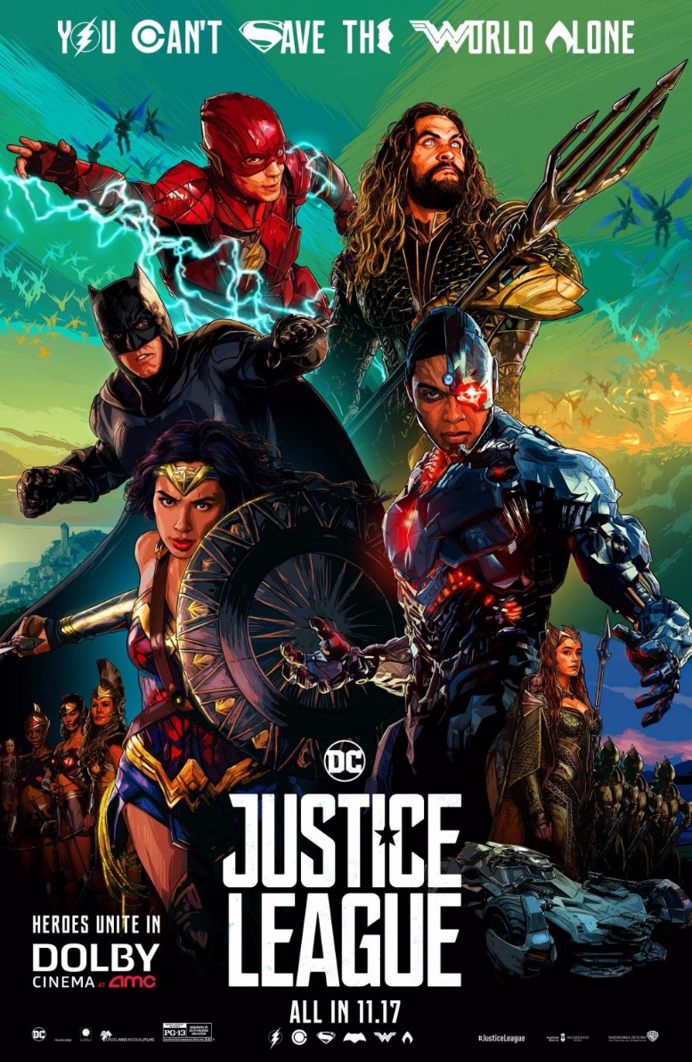 Justice League (film) Font