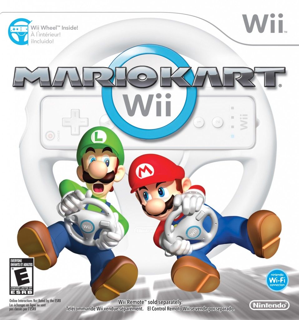 Mario Kart Wii Font