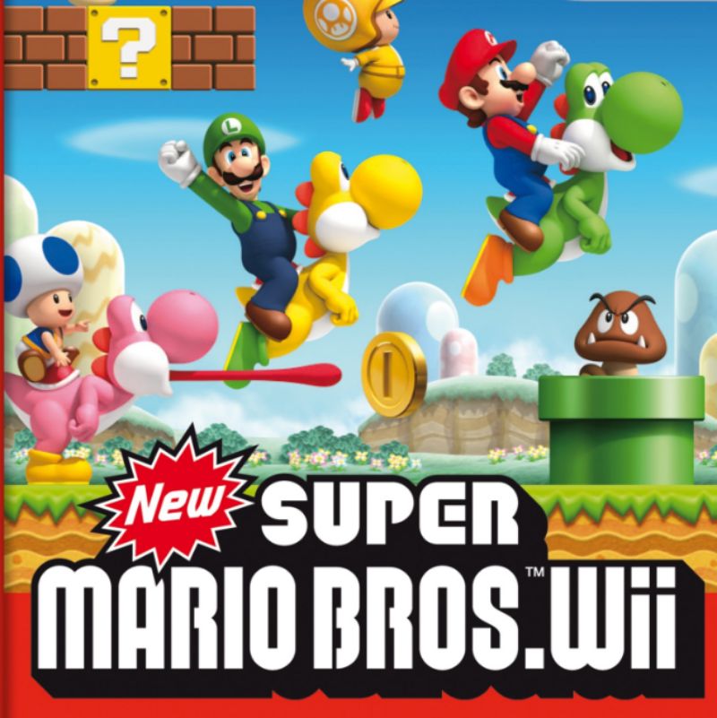 New Super Mario Bros Wii Font