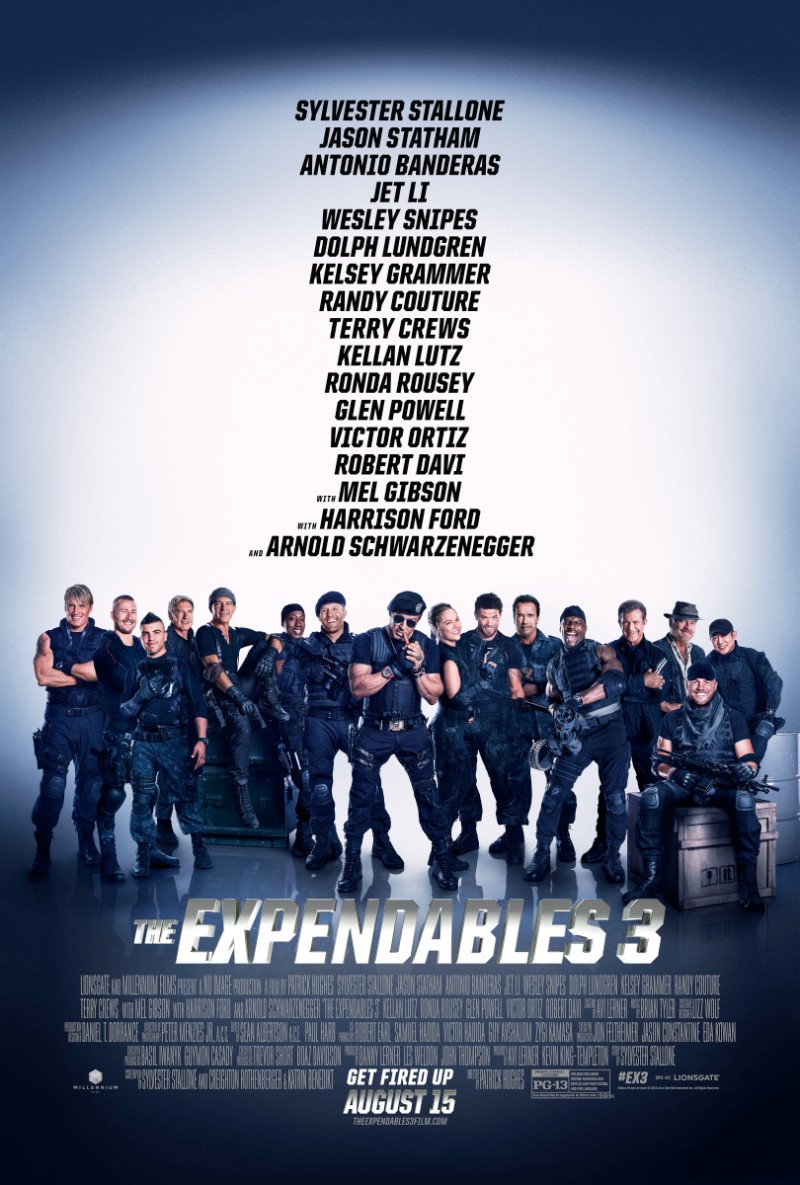 The Expendables 3 Font