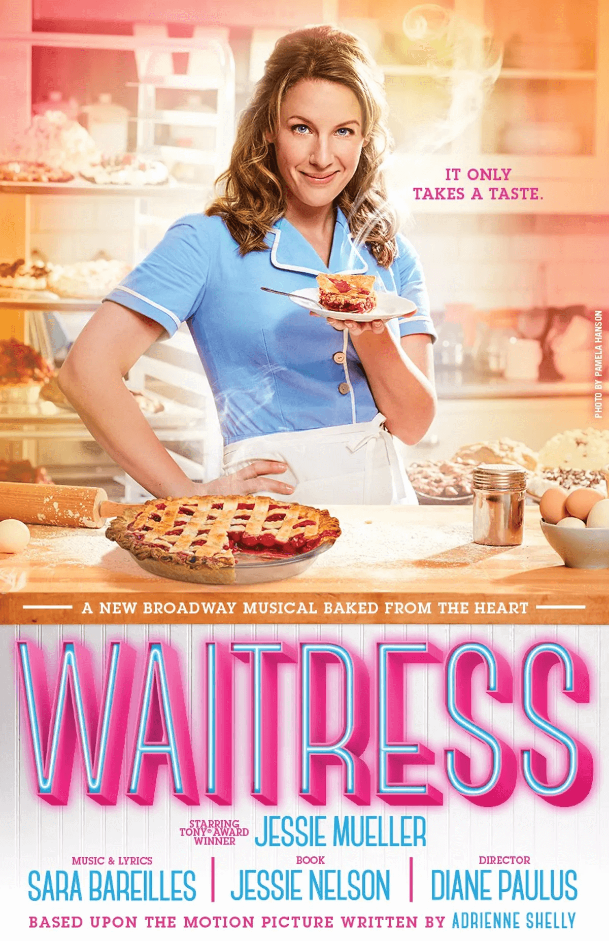 Waitress (musical) font