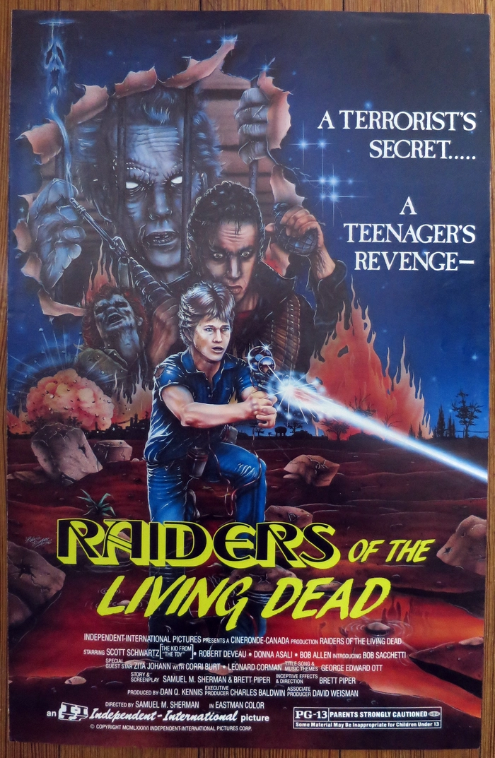 Download Raiders of Living Dead (1986) Font