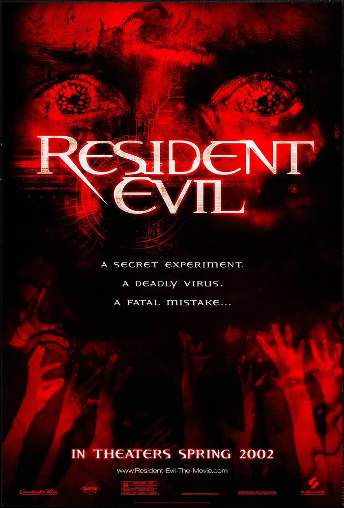 Download Resident Evil movie font