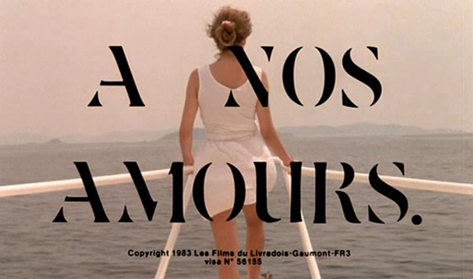 Download A Nos Amours Font