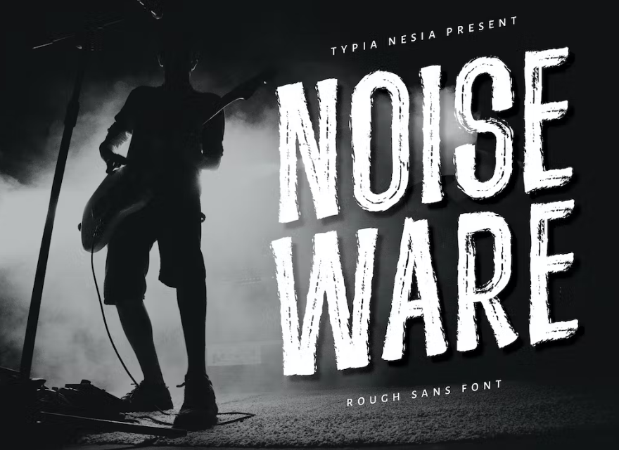 Noiseware Poster Font