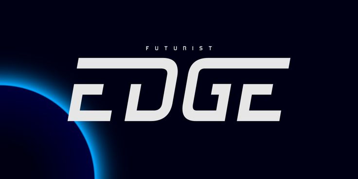 MBF Edge – Futuristic Poster Font